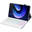 Pouzdro + klávesnice Xiaomi Pad 6 / 6 Pro, with touchpad, fialové