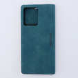 Pouzdro pro Xiaomi Redmi Note 12 4G, ERBORD Vintage peněženka s klopou, modré