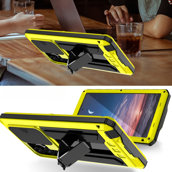 Pancéřové pouzdro pro Samsung Galaxy S25 Ultra, R-JUST, žluté