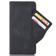 Klopové pouzdro pro Honor 70 5G, Card Slot, černémodré