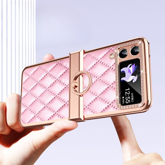 Pouzdro pro Samsung Galaxy Z Flip 4 5G, Rhombus Grid