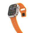 Silikonový řemínek pro Apple Watch 1/2/3/4/5/6/7/8/SE/ULTRA 42/44/45/49MM, oranžový