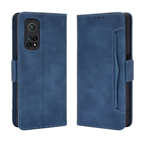 Klopové pouzdro pro Xiaomi Mi 10T 5G/10T Pro 5G, Card Slot, modré