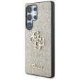 Pouzdro GUESS Fixed Glitter Big 4G Logo pro Samsung Galaxy S25 Ultra