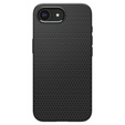 Pouzdro Spigen pro iPhone 16E, Liquid Air, černé + 9H tvrzené sklo