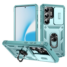 Pouzdro pro Samsung Galaxy S25 Ultra, KickStand Camera Lens, modré