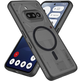 Pouzdro pro Nothing Phone 3A, pro MagSafe, ERBORD Matt Case, černý