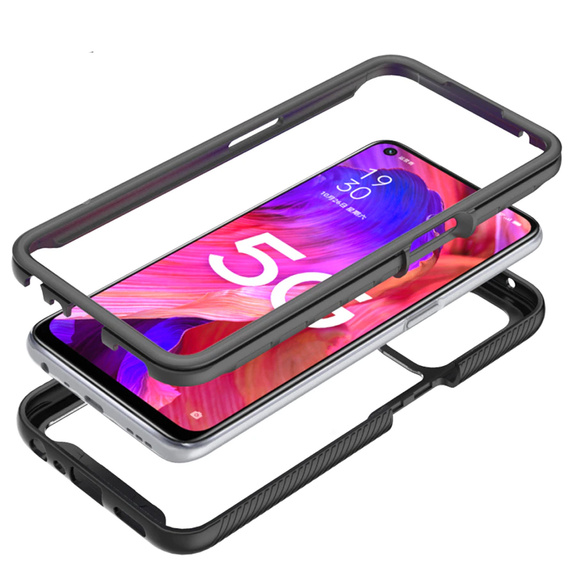 Pouzdro pro OPPO A54 5G/A74 5G, Shockproof, s fólií, modré