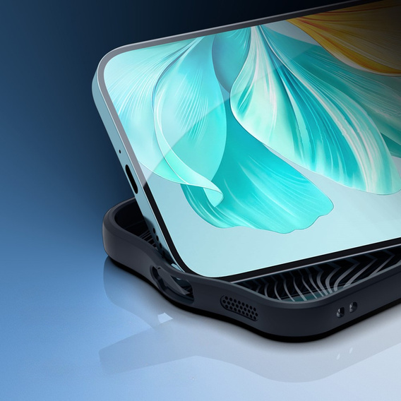Pouzdro DuxDucis pro Honor 200 Lite, Aimo case, transparentní / černé