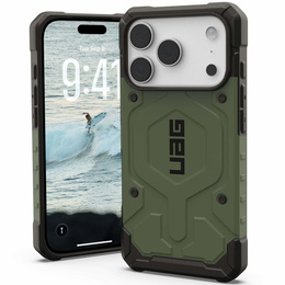 Pouzdro Urban Armor Gear pro iPhone 17 Pro Max, Pathfinder MagSafe, olivová barva