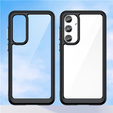 Pouzdro pro Samsung Galaxy A55 5G, Fusion Hybrid, transparentní / černé