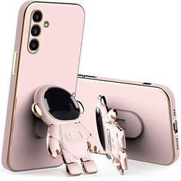 Pouzdro pro Samsung Galaxy A36 5G, Astronaut, růžové