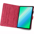 Pouzdro pro iPad 10.2" 2021/2020/2019 (9/8/7 gen.), s klopou, animal, červené