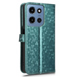 Flipové pouzdro pro Motorola Moto G86 Power 5G, Wallet Rhombus, zelené