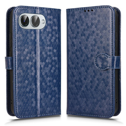 Flipové pouzdro pro T Phone 3 5G, Wallet Rhombus, modré