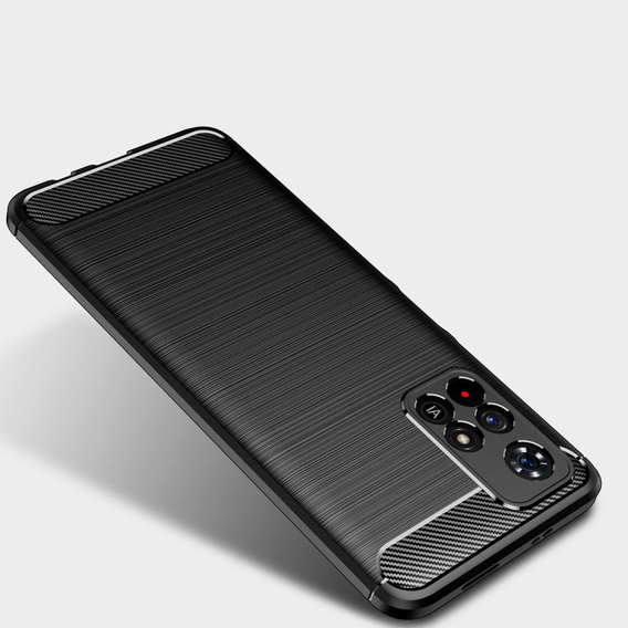 Pouzdro pro Xiaomi Poco M4 Pro 5G / Redmi Note 11S 5G, Carbon, černé