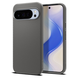 Pouzdro Spigen Liquid Air MagSafe pro Google Pixel 10 Pro XL, mramorově šedé