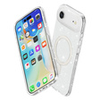 Pouzdro pro iPhone Air, pro MagSafe, třpytivé, průhledné