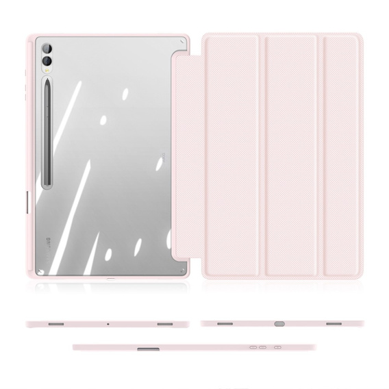 Pouzdro pro Samsung Galaxy Tab S10 Ultra, Dux Ducis TOBY, růžové