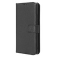 Klopové pouzdro pro Poco F5 Pro 5G, Wallet Smart Magnet, černé