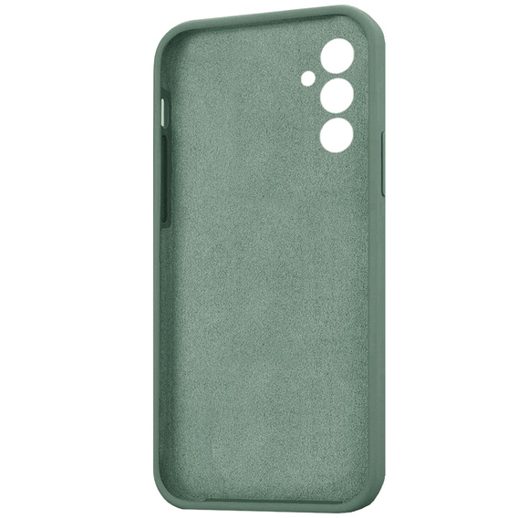 Pouzdro pro Samsung Galaxy M23 5G / M13, Silicone Lite, tmavě zelené