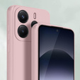 Pouzdro pro Xiaomi Redmi Note 14 4G, Silicone Lite, růžové