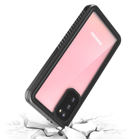 Vodotěsné pouzdro IP68 pro Samsung Galaxy S20 FE, černé