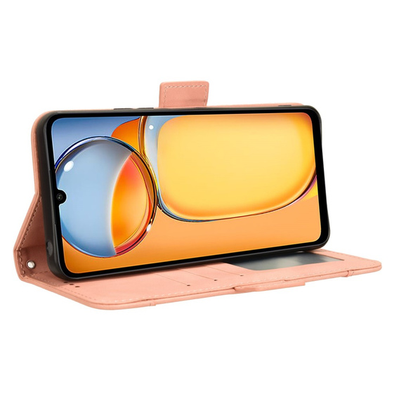 Klopové pouzdro pro Xiaomi Redmi 13C / Poco C65, Card Slot, růžové