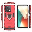 Pouzdro pro Xiaomi Redmi Note 13 5G, Kickstand Ring, červené