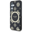 Pouzdro GUESS Magnetic IML Peony pro Samsung Galaxy S25