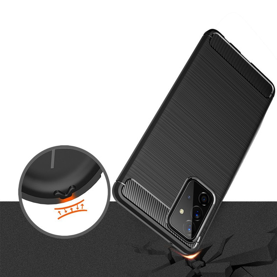 Pouzdro pro Samsung Galaxy A53 5G, Carbon, černé
