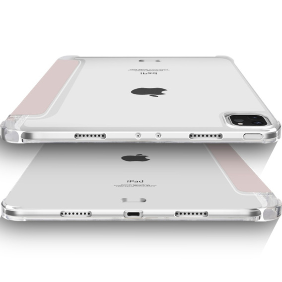Pouzdro pro iPad Pro 11 2022 / 2021 / 2020, Smartcase Hybrid, se slotem na stylus, růžové