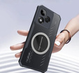 Pouzdro pro Honor 400 Lite, s magnetickou fólií, transparentní / černé