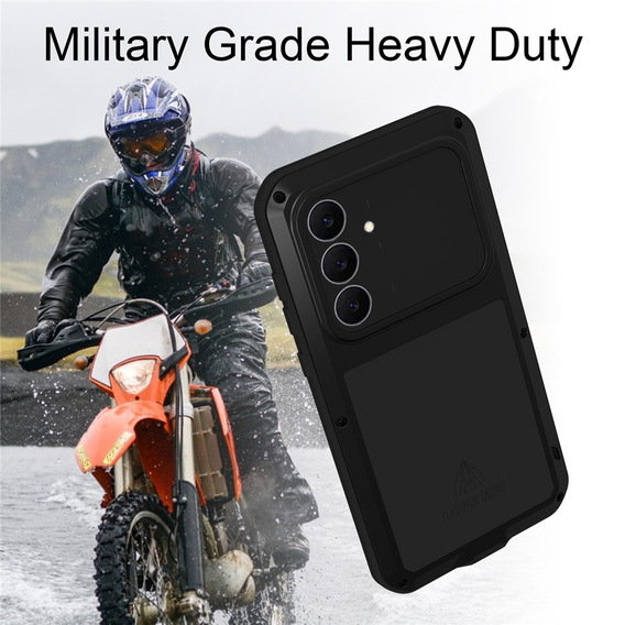 Pevné pouzdro s tvrzeným sklem pro Samsung Galaxy S25 FE