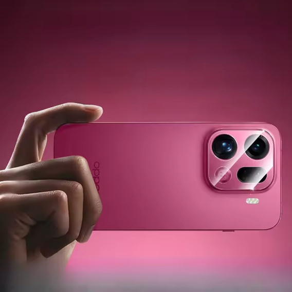 2x tvrzené sklo ERBORD pro fotoaparát Oppo Find X9 Pro