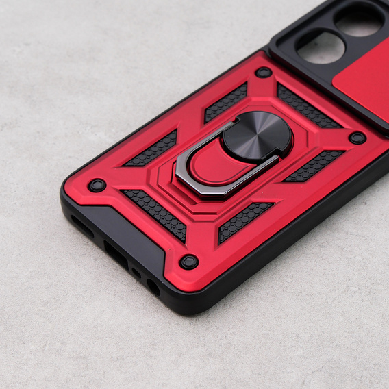 Pouzdro pro Oppo A78 4G, CamShield Slide, červené