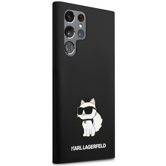 Karl Lagerfeld Silicone Choupette pro Samsung Galaxy S24 Ultra