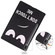 Pouzdro pro Samsung Galaxy Tab S9 Plus, Smartcase, don't touch me