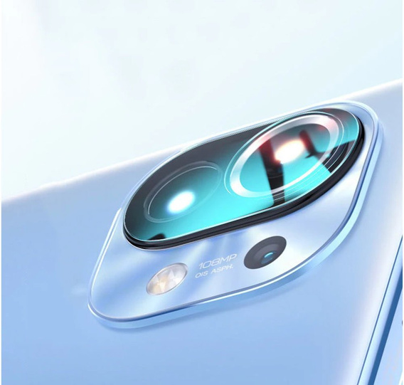 Tvrzené sklo na fotoaparát pro Xiaomi Mi 11 Lite / Mi 11 Lite 5G / 11 Lite 5G NE, modré
