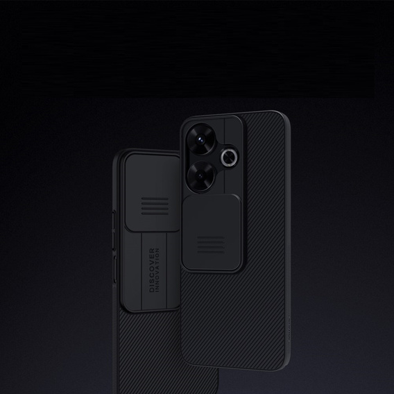 Pouzdro pro Xiaomi Redmi 13, obrněné Nillkin, CamShield Pro, černé