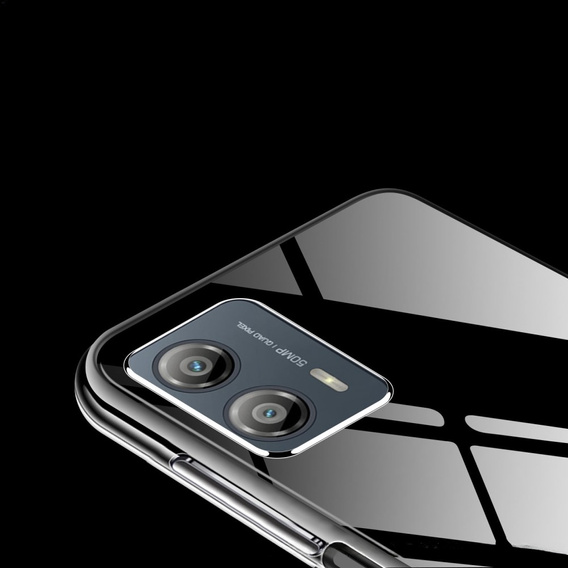 Pouzdro MOFI pro Motorola Moto G53 5G, tenké, průhledné