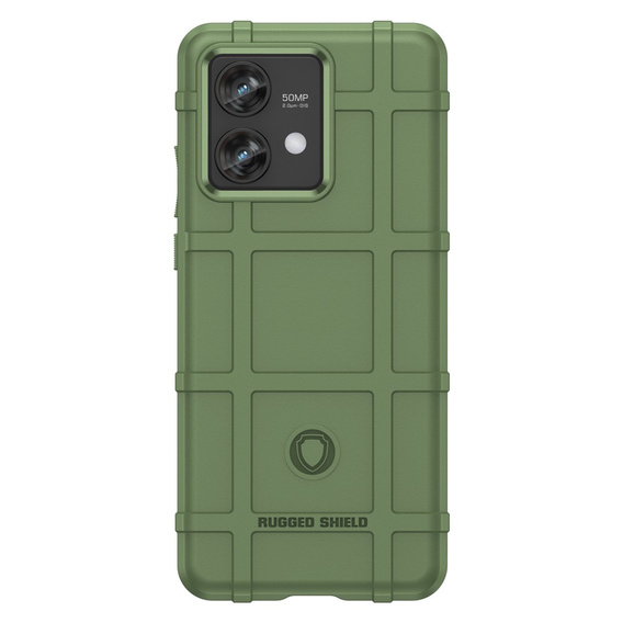 Pouzdro pro Motorola Edge 40 Neo, Rugged Shield, zelené
