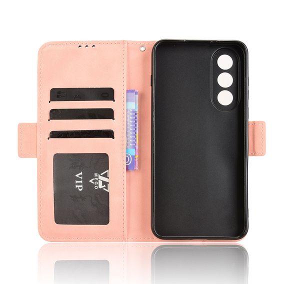 Klopové pouzdro pro OnePlus Nord 5, Card Slot, růžové