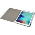 Pouzdro pro iPad 10.2 2021 / 2020 / 2019, Smartcase Hybrid, se slotem na stylus, šedé