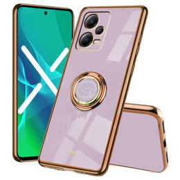 Pouzdro pro POCO X5 Pro 5G, Electro Ring, fialové