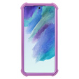 Pancéřové pouzdro pro Samsung Galaxy S21 FE, Dexnor Full Body, fialové