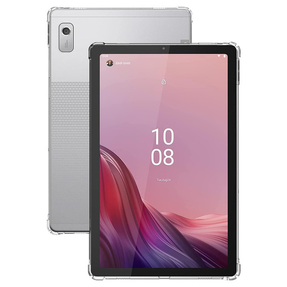 Pouzdro pro Lenovo Tab M9, silikonové, průhledné