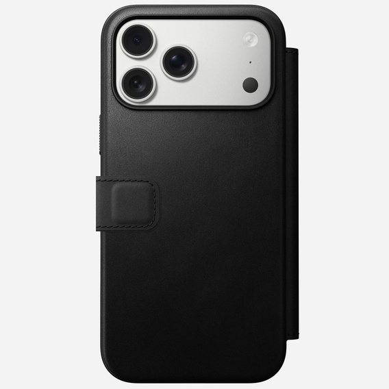 Pouzdro Nomad pro iPhone 17 Pro Max, Modern Leather Folio, černé