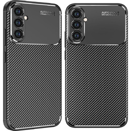 Silikonový obal pro Samsung Galaxy A17 5G, s ochranou fotoaparátu, černý