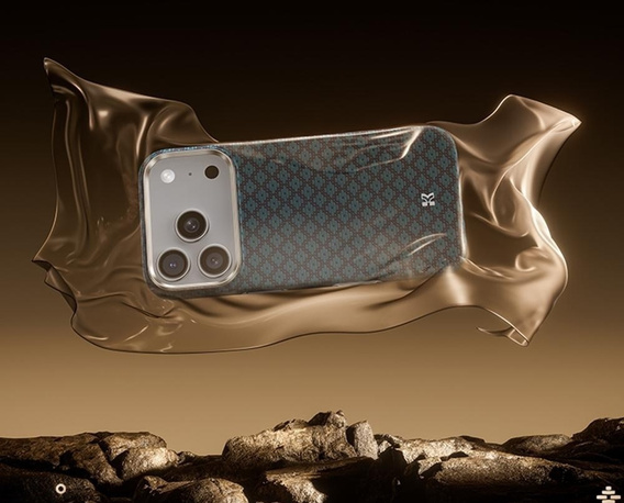 BENKS C1 Kevlar Aramid Fiber pouzdro pro MagSafe pro iPhone 17 Pro